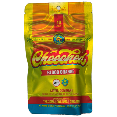 CHEECH AND CHONG, FIND YOUR PERFECT HIGH, AND GET CHEECHED WITH OUR LEGENDS GUMMIES - BLOOD ORANGE