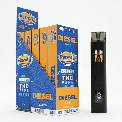 Petrol THC Disposable Vape | 2000MG THC Blend | Diesel - Sativa