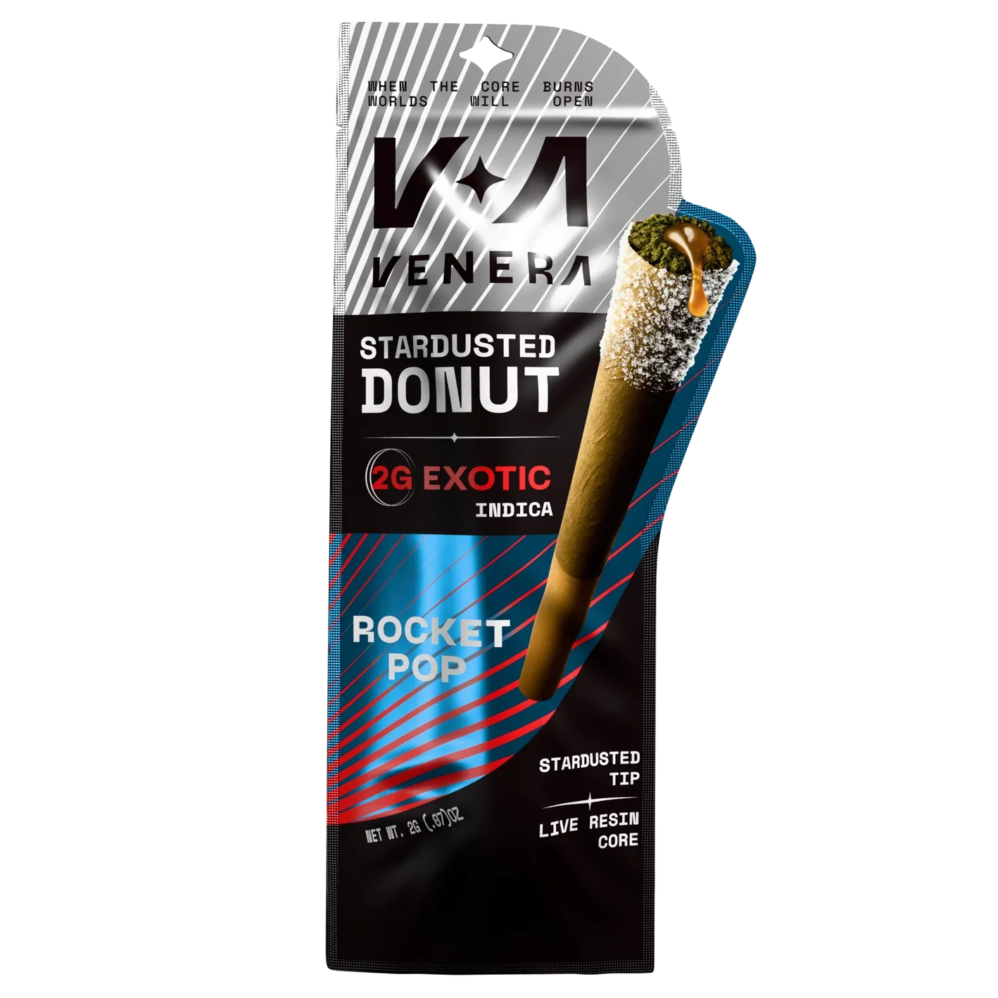 VENERA 2G Stardusted Donut - Rocket Pop - Indica