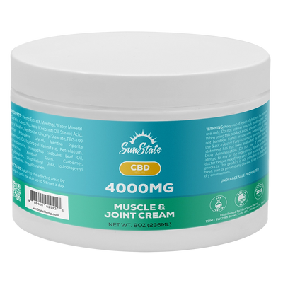 SUN STATE CBD Muscle and Joint Cream