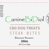 CanineBiDiol - CBD TREATS FOR DOGS STEAK BITES
