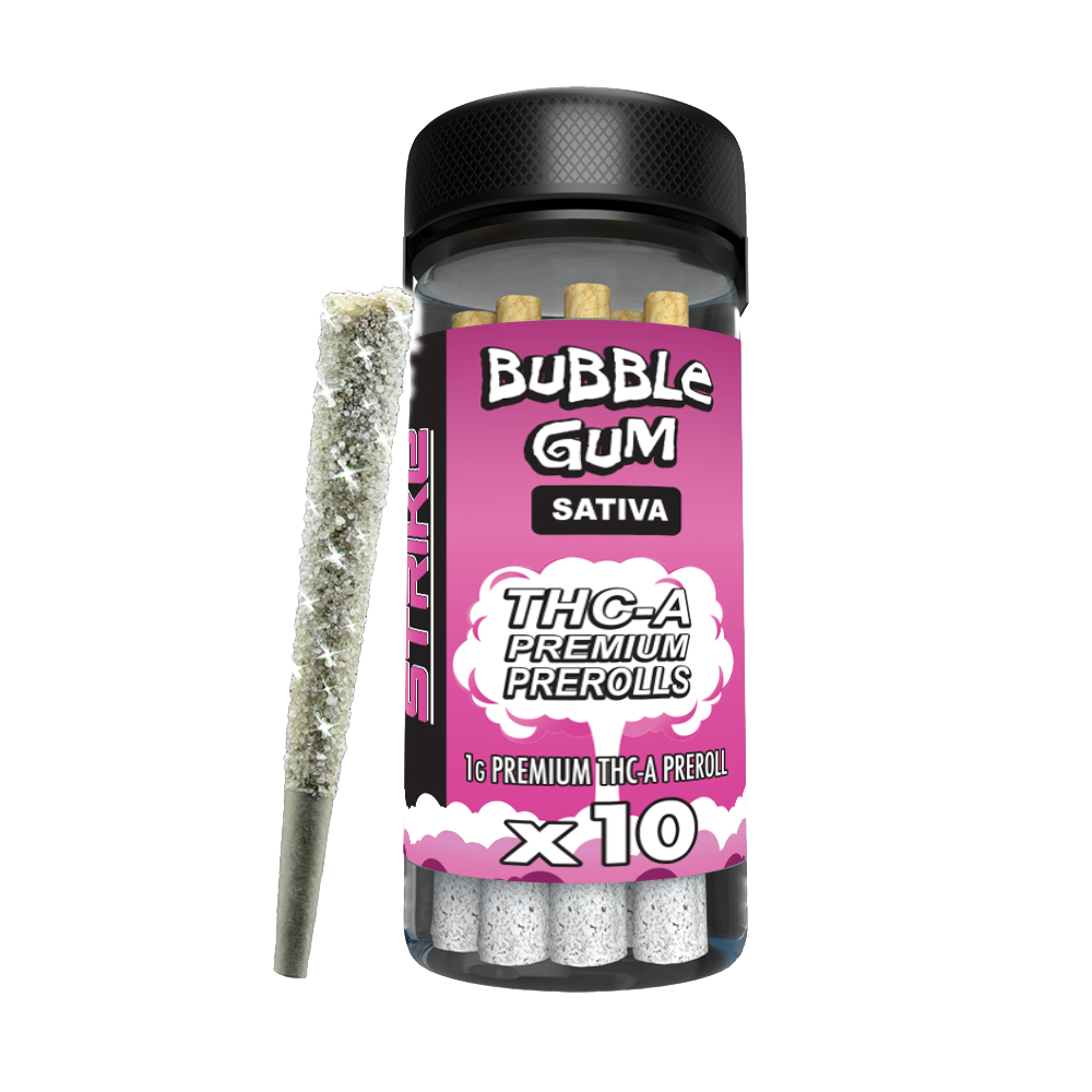 STRIKE 10CT JAR 1G THC-A PREMIUM PRE ROLL