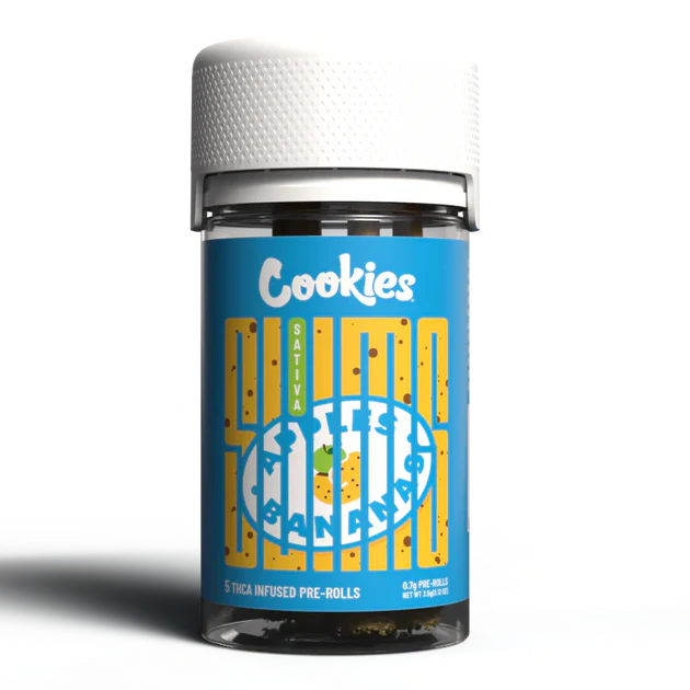 Cookies - Infused Pre-Roll 0.7g - Apples & Bananas - 5ct Jar