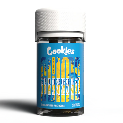 Cookies - Infused Pre-Roll 0.7g - Blueberry Banana - 5ct Jar Cookies