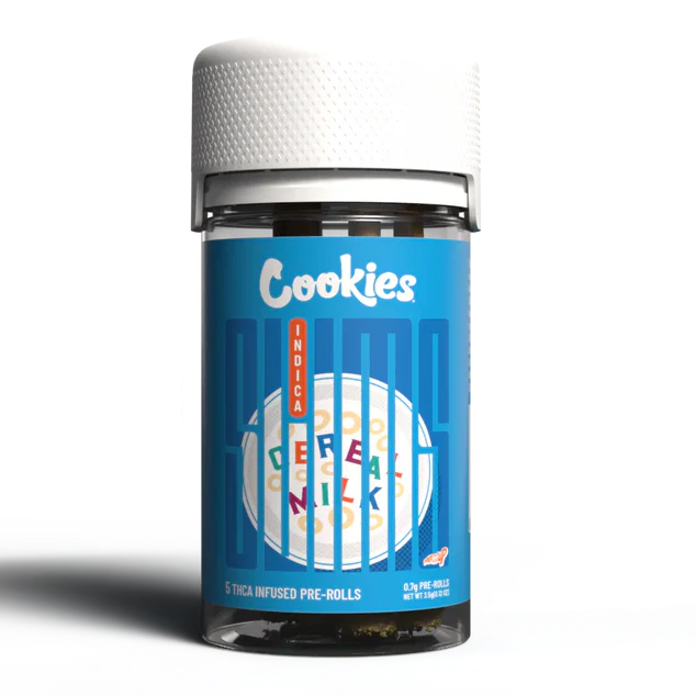 Cookies - Infused Pre-Roll 0.7g - Cereal Milk - 5ct Jar