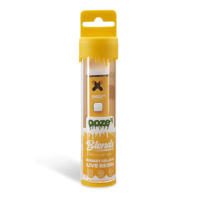 OozeX 2ml Disposable Delta Blends - Sunset Gelato Live
