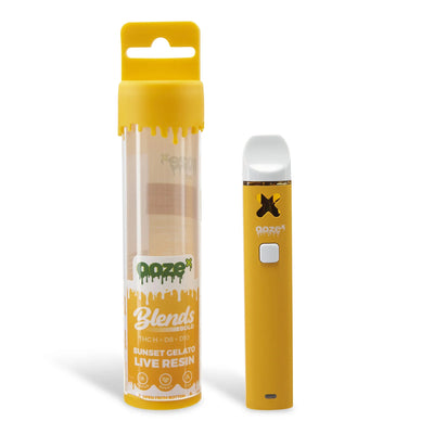 OozeX 2ml Disposable Delta Blends - Sunset Gelato Live