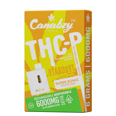 Canabzy Stardust Blend THC-P Disposable 6gm - Super Sonic Mimosa Sativa