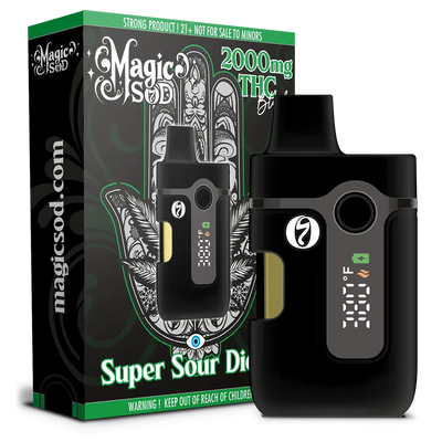 MAGICSOD Super Sour Diesel 2000mg THC Blend Disposable Vape - Sativa-dominant