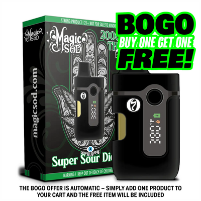 MAGICSOD Super Sour Diesel 2000mg THC Blend Disposable Vape - Sativa-dominant