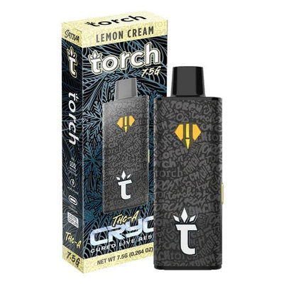 Torch CRYO THC-A Cured Live Resin 7.5G Lemon Cream Sativa