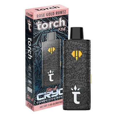 Torch CRYO THC-A Cured Live Resin 7.5G Rose Gold Runtz Hybrid