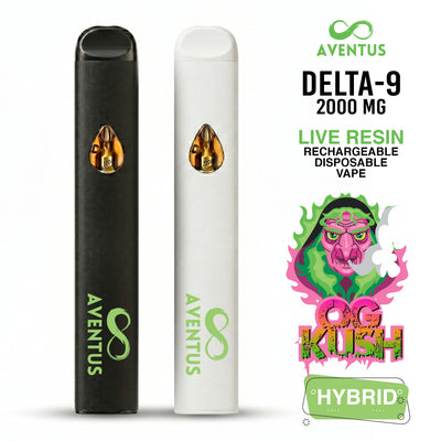 Disposable Vape 2G Delta 9 OG Kush Hybrid