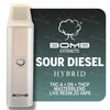 BOMB EXTRACTS THC-A + D9 + THCP  MASTERBLEND  LIVE RESIN 2G VAPE SOUR DIESEL   - HYBRID