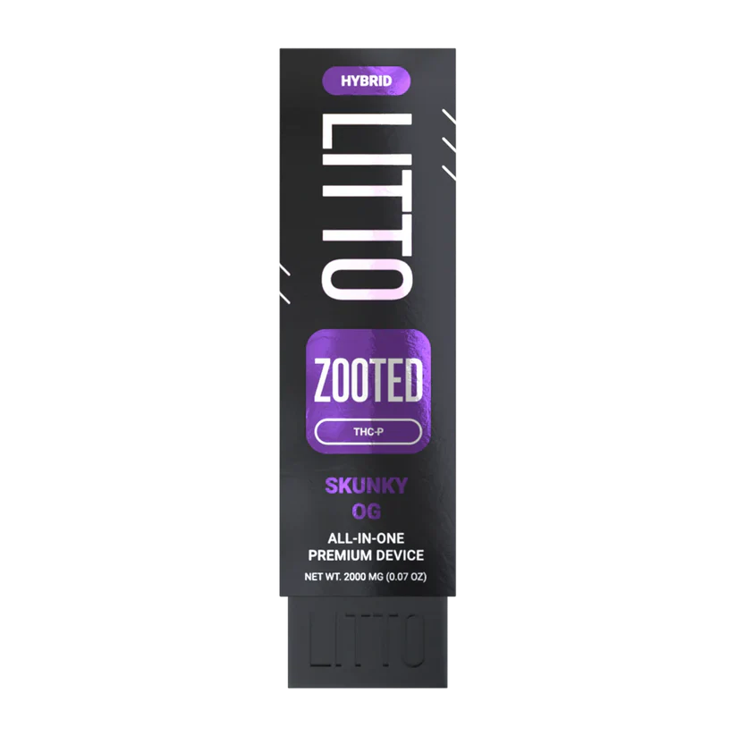 LITTO All in One Device ZOOTED - Hybrid - THC-P - Skunky OG - 2G