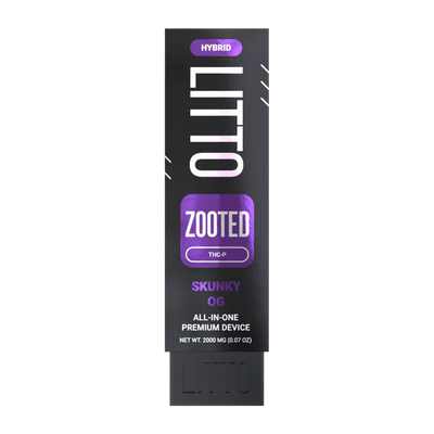 LITTO All in One Device ZOOTED - Hybrid - THC-P - Skunky OG - 2G