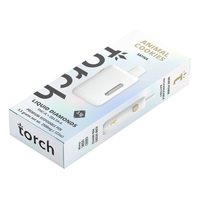 Torch Liquid Diamonds blend Disposables 3.5g -  Animal Cookies (Sativa)