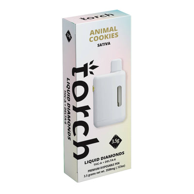 Torch Liquid Diamonds blend Disposables 3.5g -  Animal Cookies (Sativa)