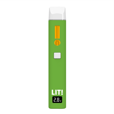 LIT! THC DIAMOND DISPOSABLE VAPE PEN,  3G APPLE GELATO HYBRID