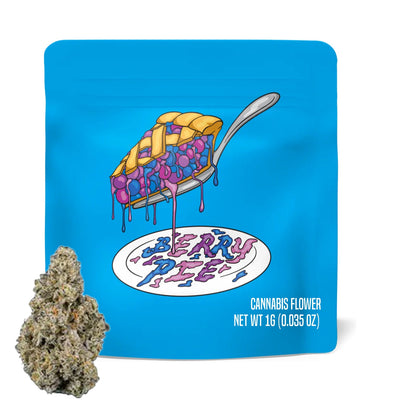 1g THC-A COOKIES BERRY PIE FLOWER SATIVA