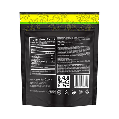 DELTA 8 THC INFUSED GUMMIES JUICY PINEAPPLE 600mg