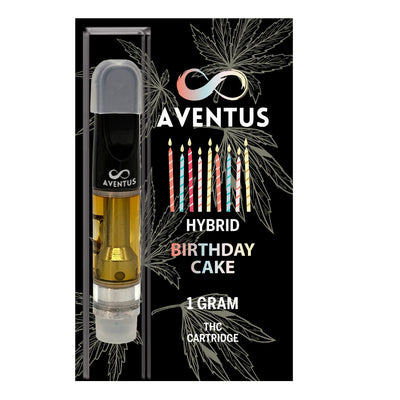 THC BIRTHDAY CAKE Full Spectrum 510 Thread Vape Cartridge 1000mg 1 gram