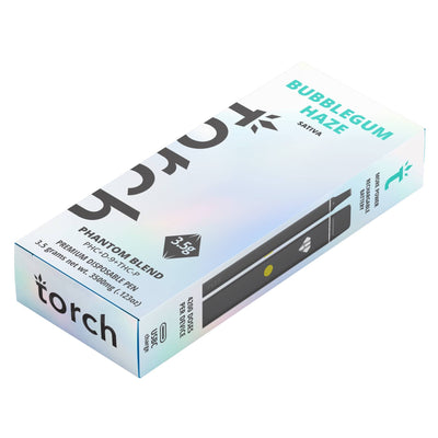 Torch Phantom Blend THC Disposables 3.5g -  Bubblegum Haze (Sativa)
