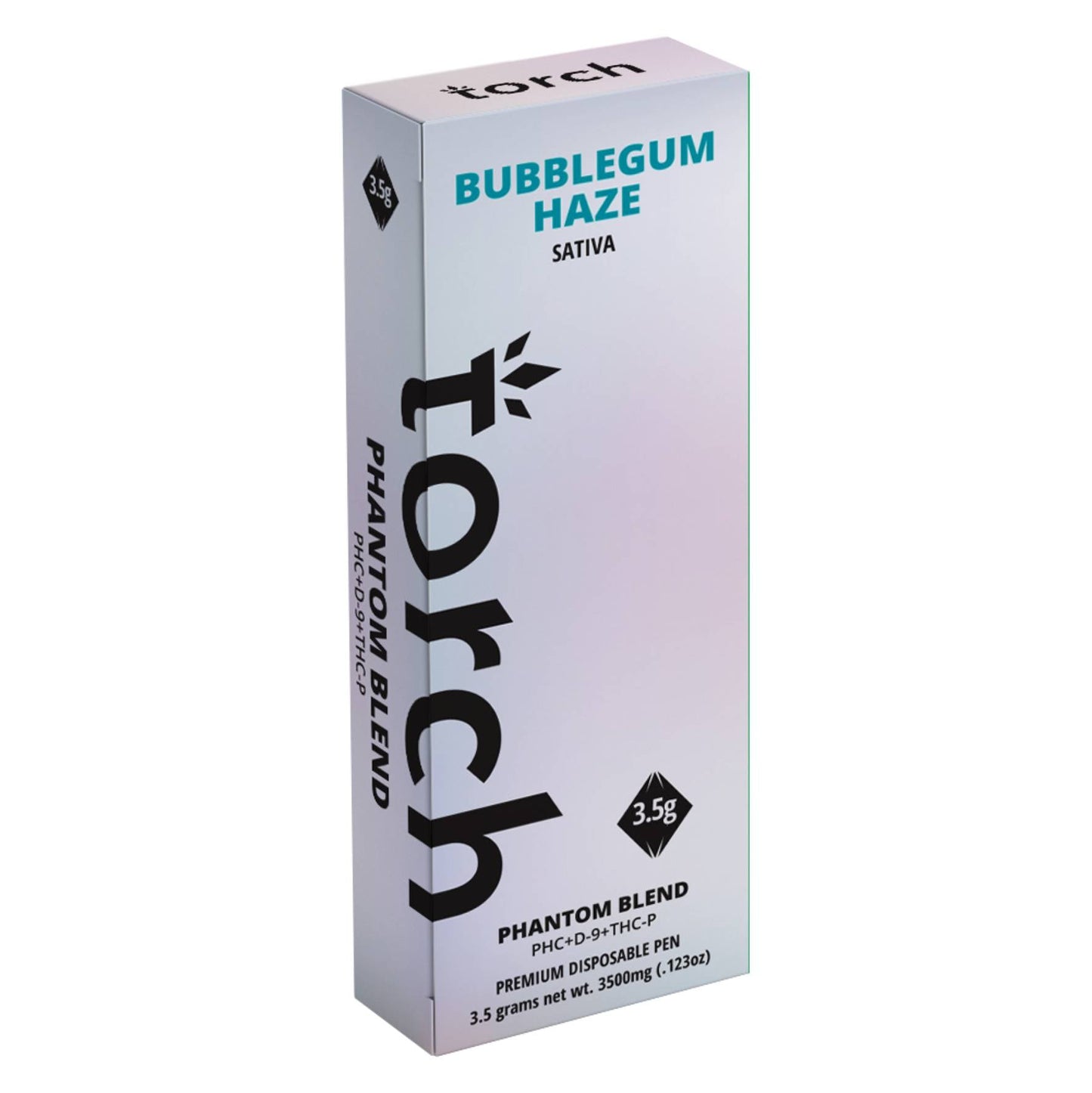 Torch Phantom Blend THC Disposables 3.5g -  Bubblegum Haze (Sativa)