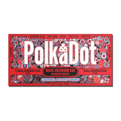 PolkaDot Magic Mushroom Chocolate Bar