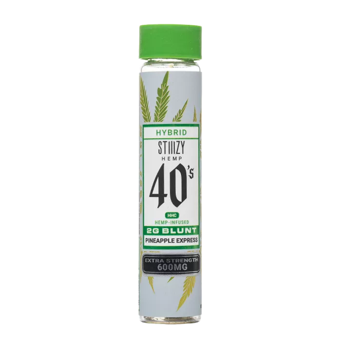 STIIIZY Hemp 40's Blunt - 2 Gram, Pineapple Express - Hybrid