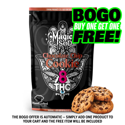 MAGICSOD Chocolate Chip Cookie Delta 8 THC 1000mg