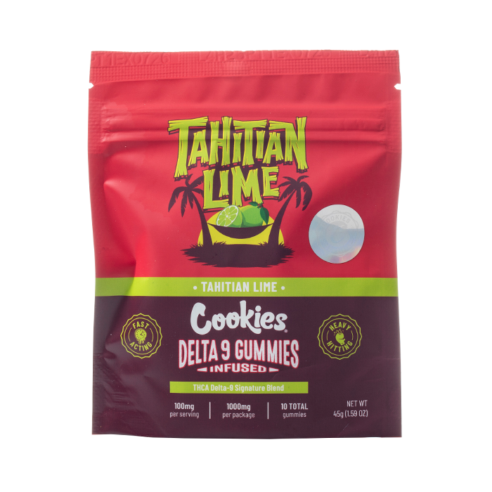 Cookies THCA Delta 9 Signature Blend Gummies 1000MG - Tahitian Lime