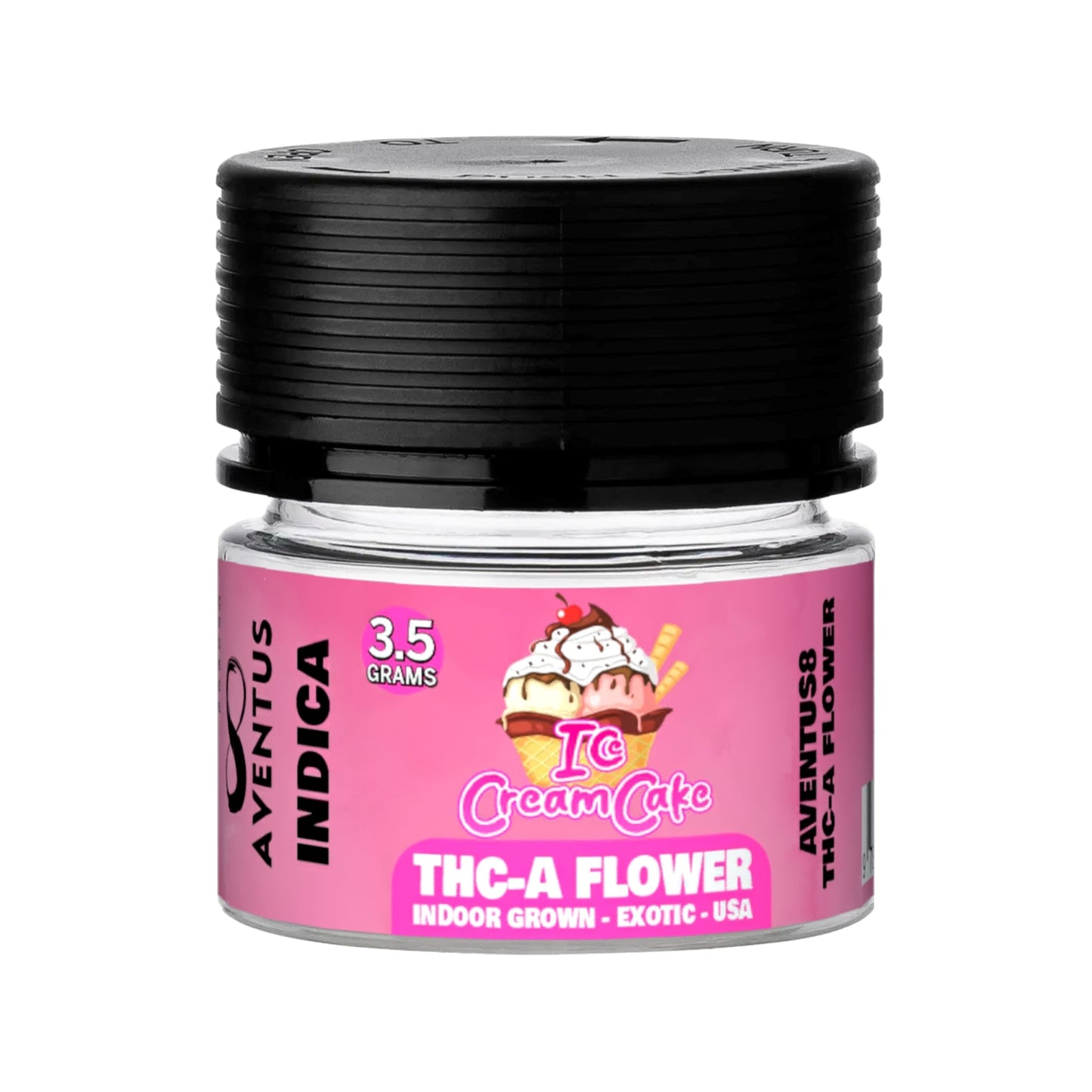 AVENTUS8 THC-A FLOWER Ice Cream Cake - 3.5g - Indica