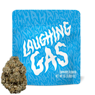 1g THC-A COOKIES Laughing Gas FLOWER SATIVA HYBRID