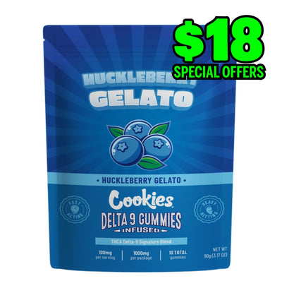 Cookies THCA Delta 9 Signature Blend Gummies 1000MG - huckleberry gelato