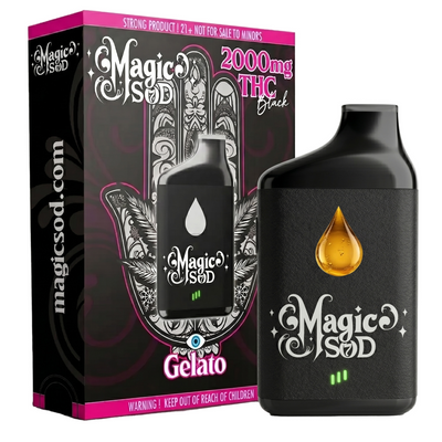 MAGICSOD Gelato 2000mg THC Blend Disposable vape - Hybrid
