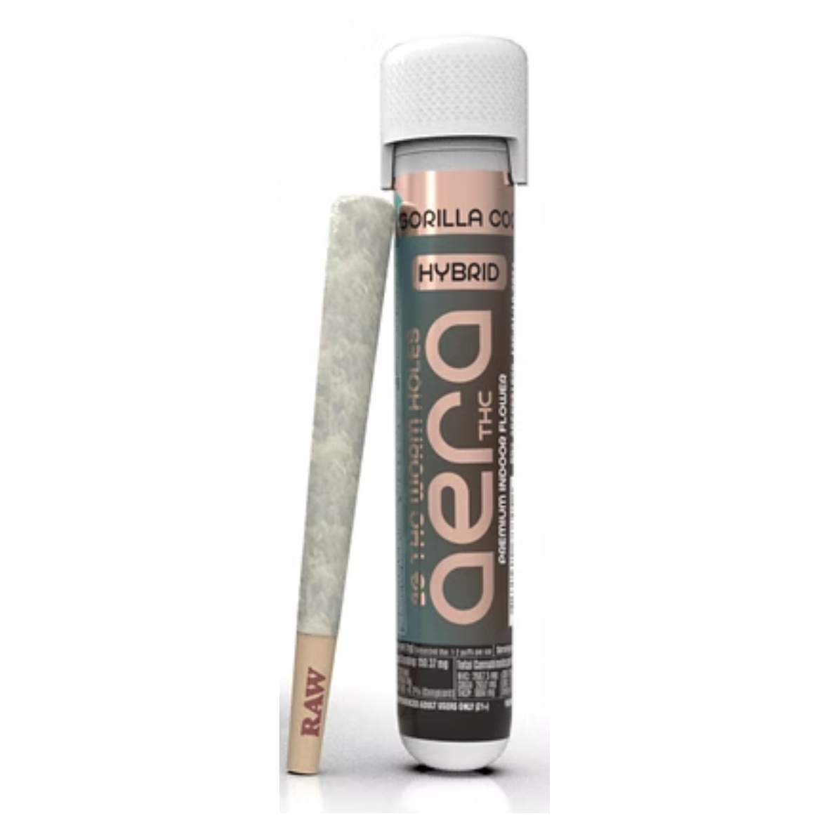 AERA 2G WORM HOLE PRE-ROLL  GORILLA COOKIES - HYBRID