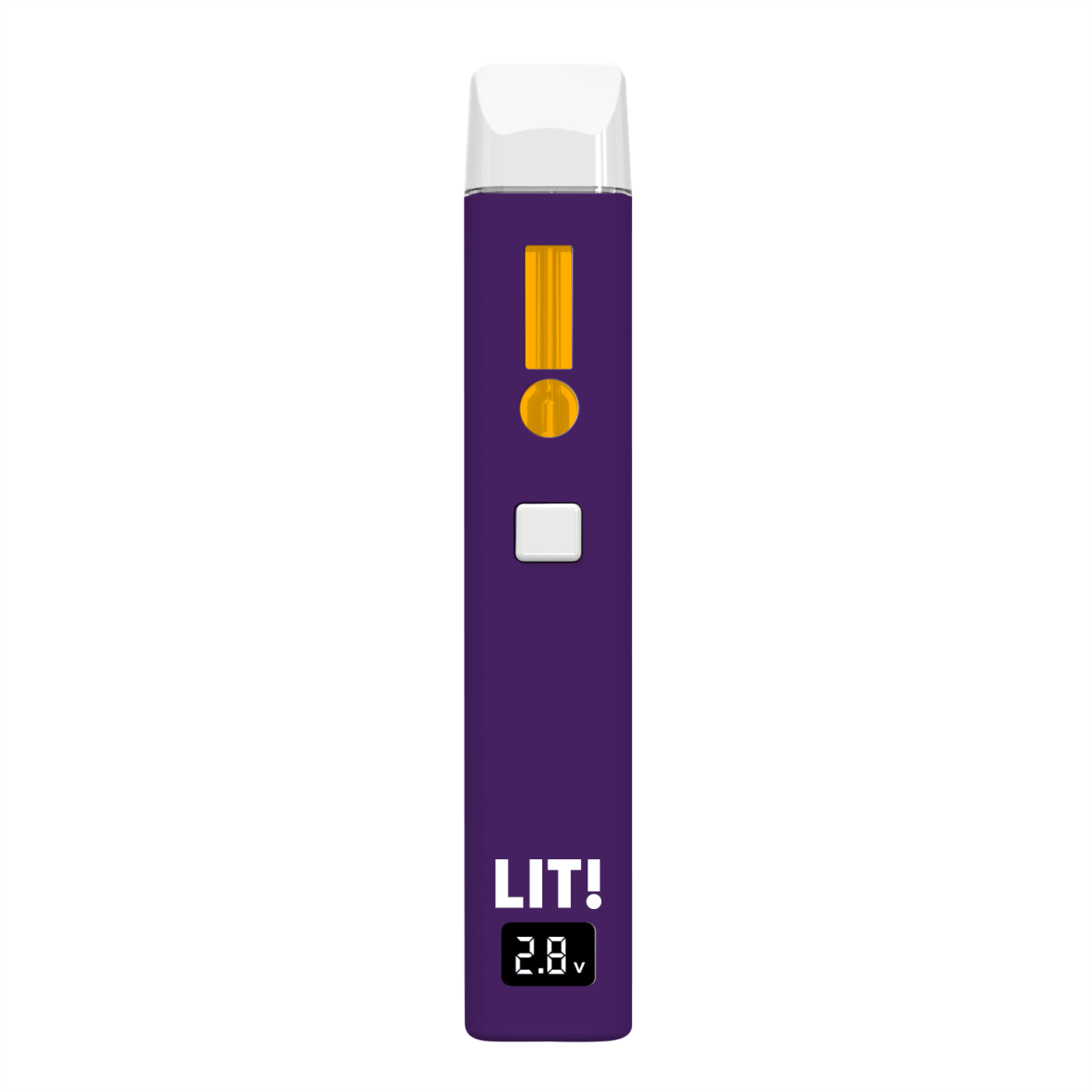 LIT! THC DIAMOND DISPOSABLE VAPE PEN,  3G GRANDDADDY PURP INDICA
