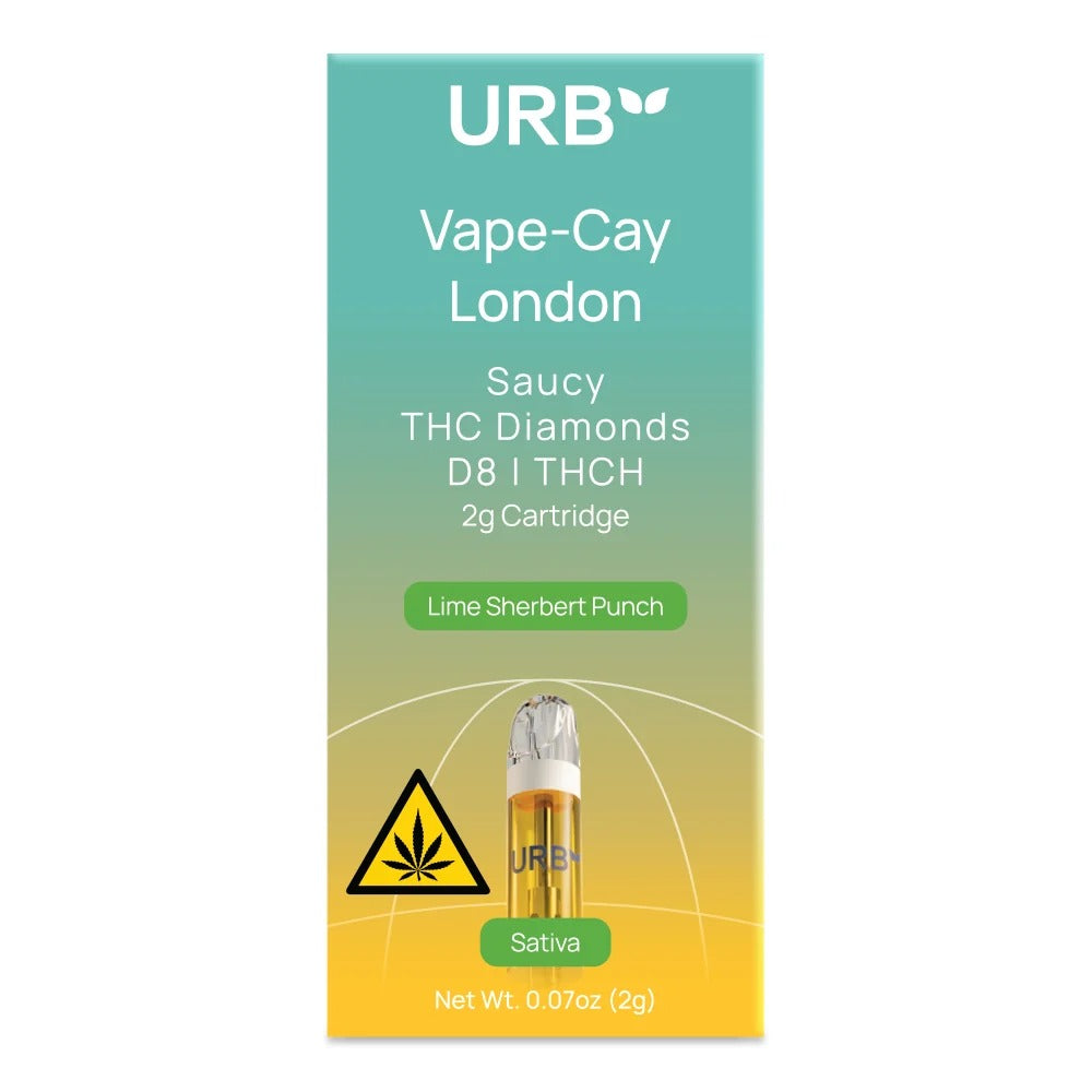 Vape-Cay London Cartridge 2.2ML - Lime Sherbert - Sativa