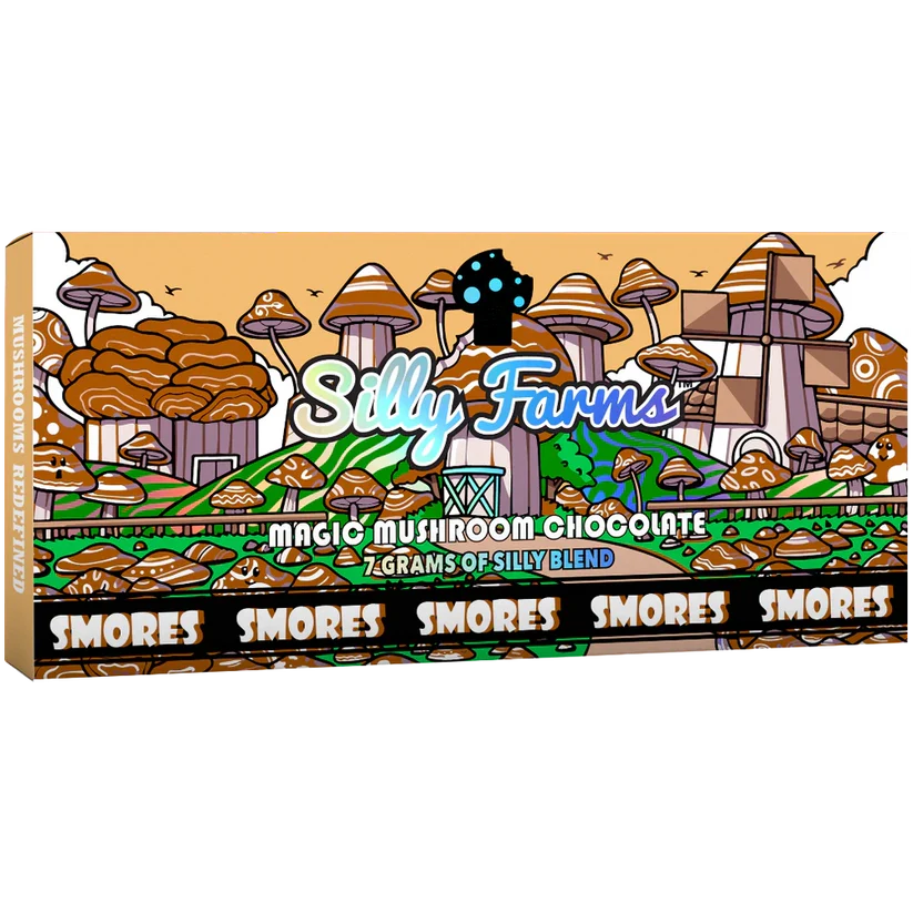 Silly Farms Mushroom Chocolate Bar