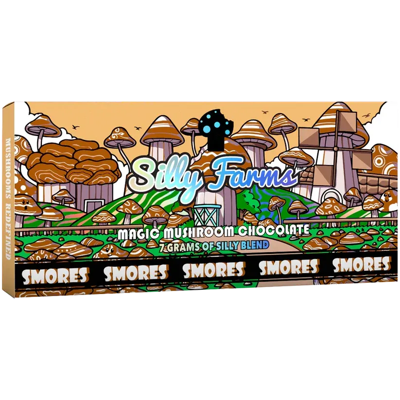Silly Farms Mushroom Chocolate Bar