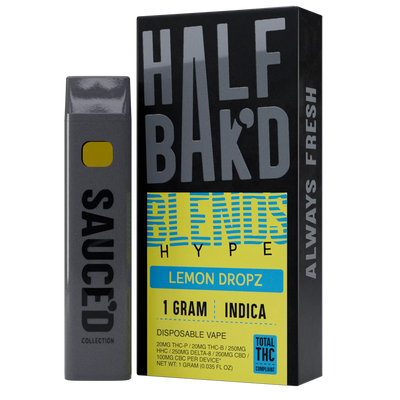 HALFBAK’D BLENDS HYPE – Lemon Dropz (Indica)