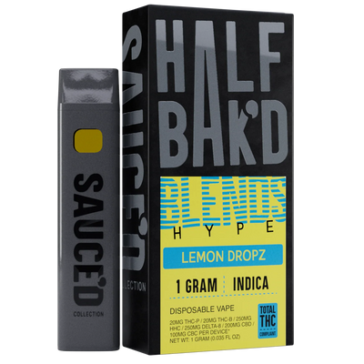 HALFBAK’D BLENDS HYPE – Lemon Dropz (Indica)