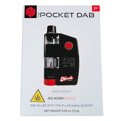 Numb The Pocket Dab 1.5g THC-P Live Rosin -   OG Kush (Indica)