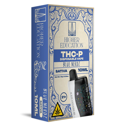 Higher Education THCP Blend Disposable 10G - Blue Nerdz (Sativa)