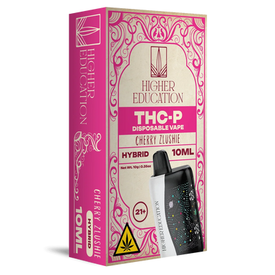 Higher Education THCP Blend Disposable 10G - Cherry Zlushie (Hybrid)