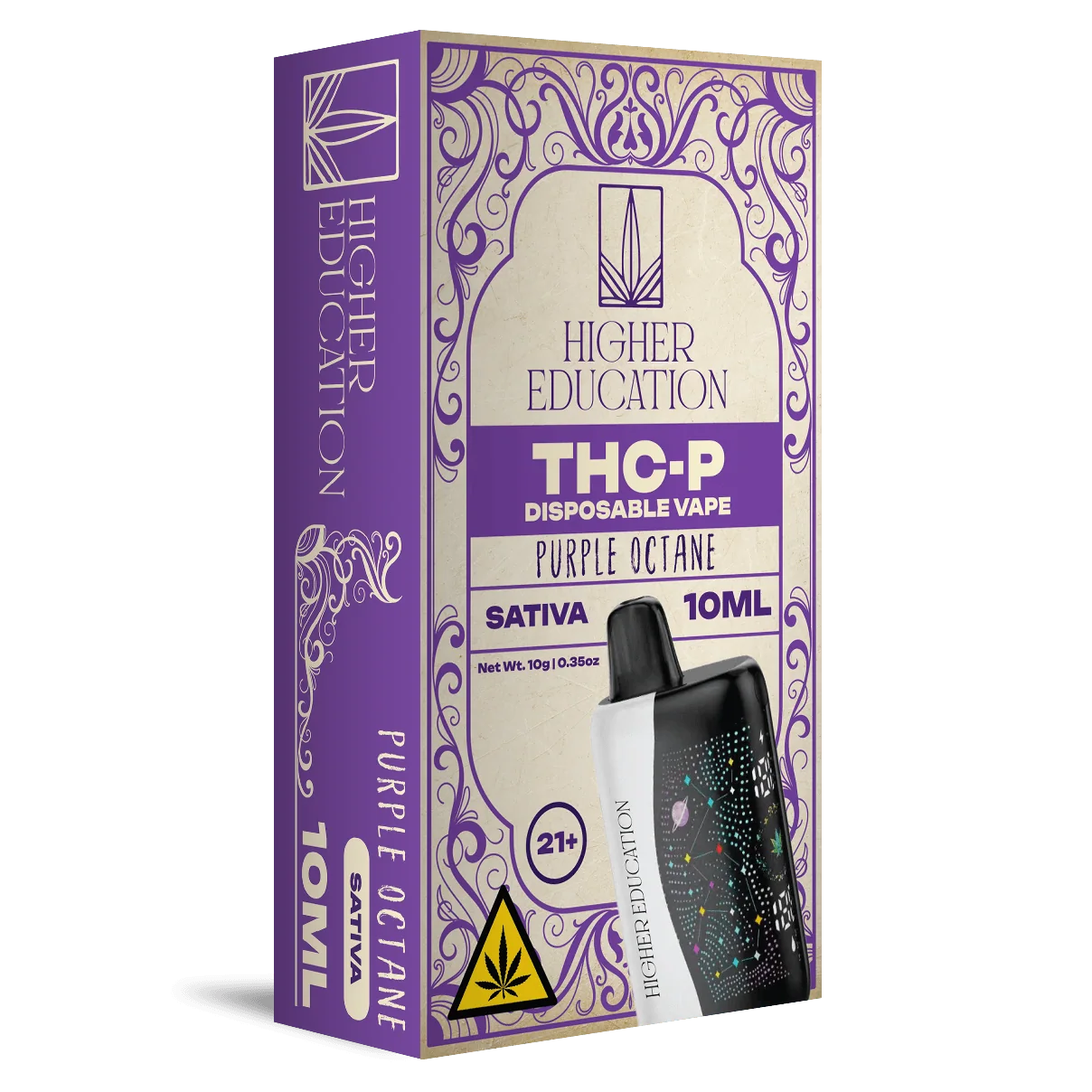 Higher Education THCP Blend Disposable 10G - Purple Octane (Sativa)
