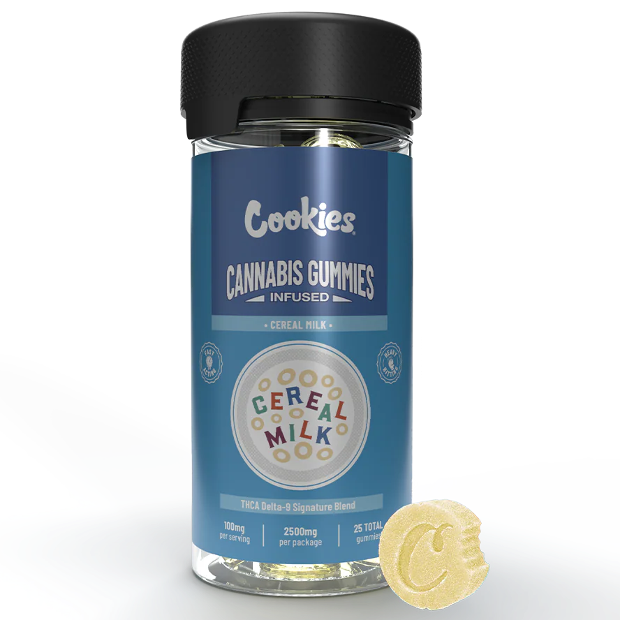 Cookies THCA Delta 9 Signature Blend Gummies 2500MG - Cereal Milk