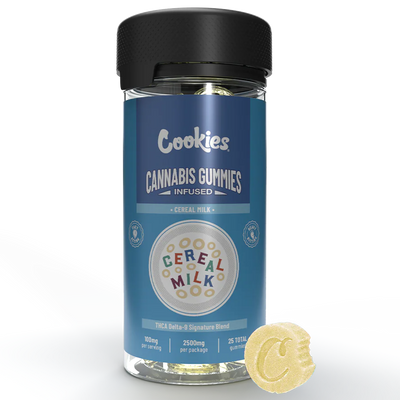 Cookies THCA Delta 9 Signature Blend Gummies 2500MG - Cereal Milk