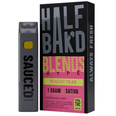 HALFBAK’D BLENDS HYPE – Peachy Pear (Sativa)